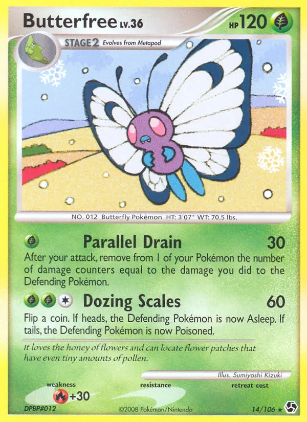 Butterfree card image