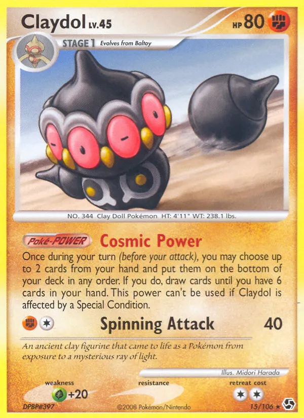 Claydol card image
