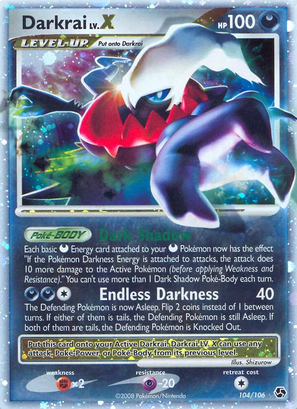 Darkrai LV.X #104 card image