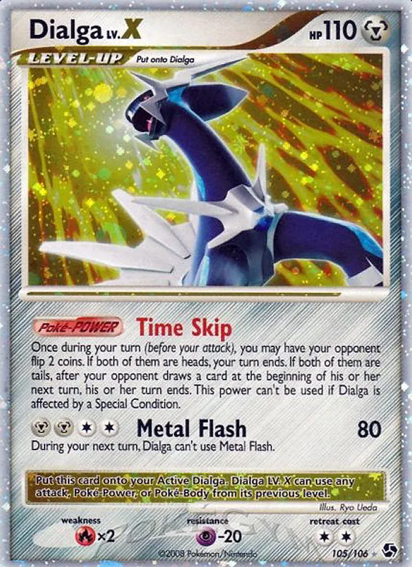 Dialga LV.X #105 card image