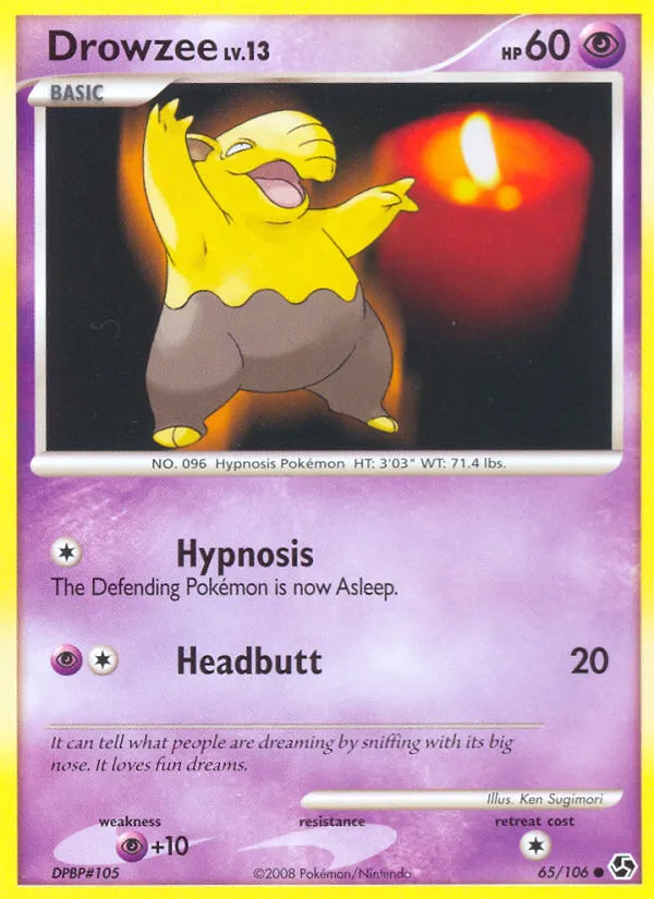 Drowzee card image