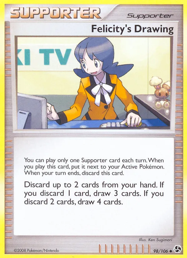 Felicity's Drawing card image