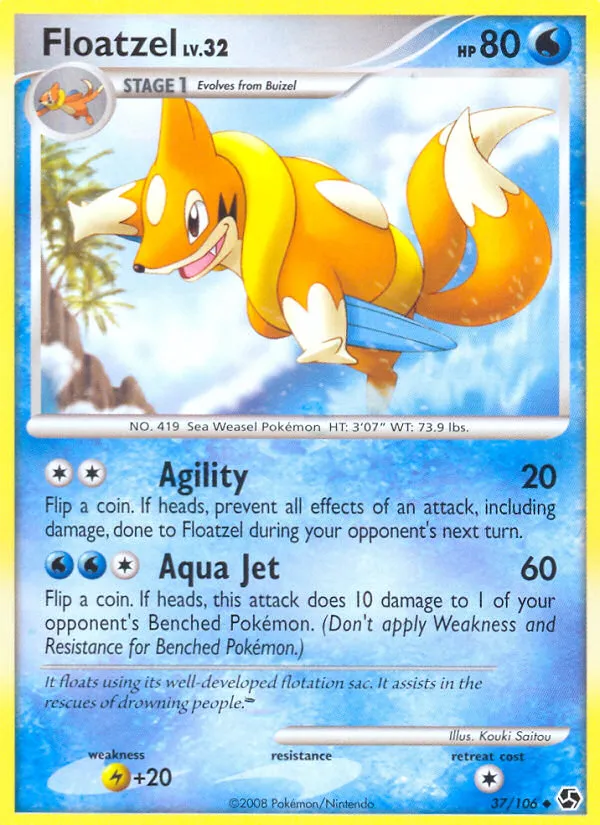 Floatzel card image