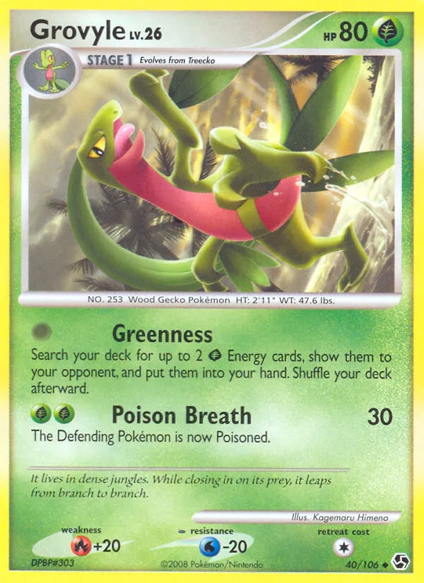 Grovyle card image