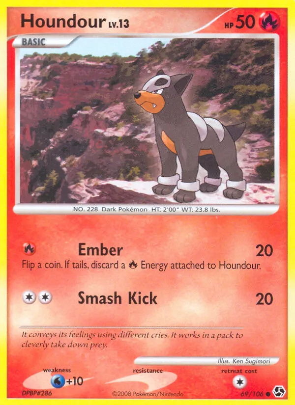 Houndour card image
