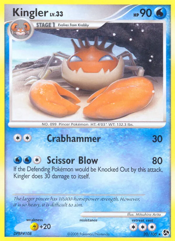 Kingler card image
