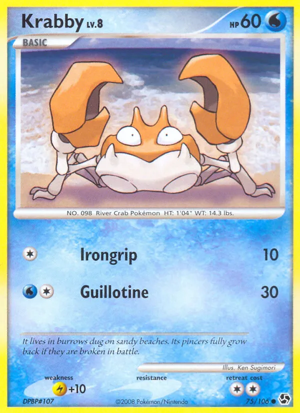 Krabby card image