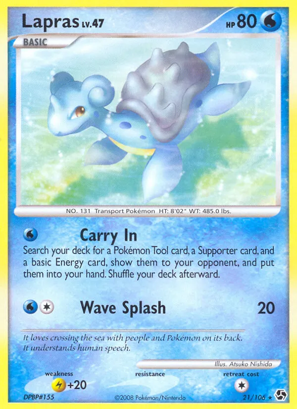 Lapras card image
