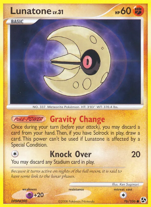 Lunatone card image