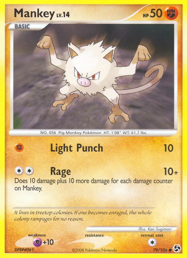Mankey card image