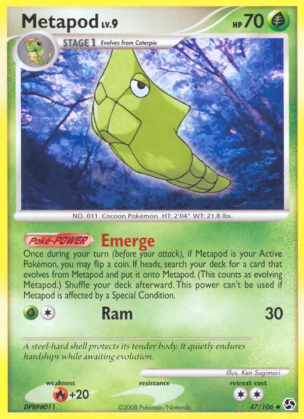 Metapod card image