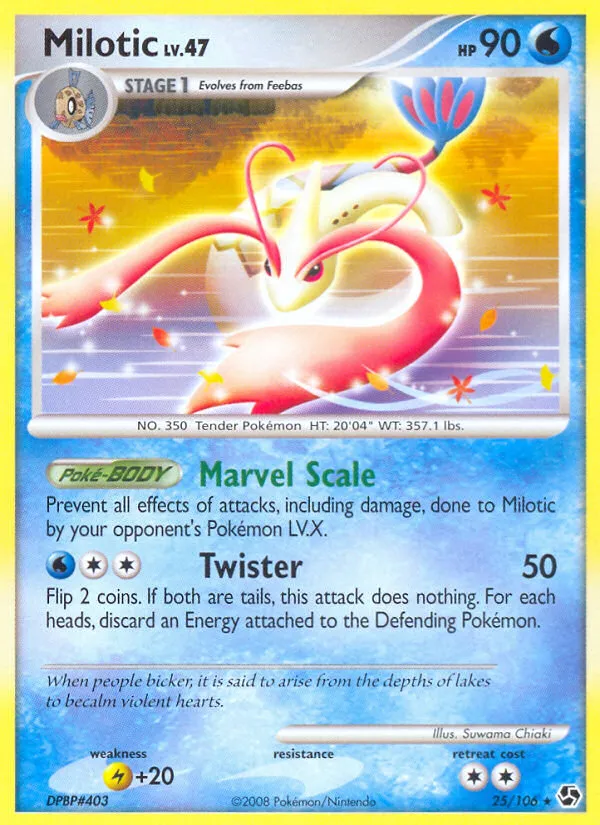 Milotic card image