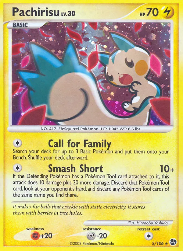 Pachirisu card image