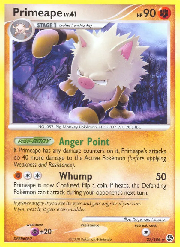 Primeape card image