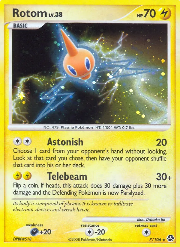 Rotom #7 card image