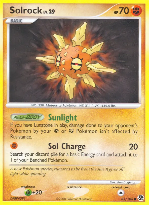 Solrock card image