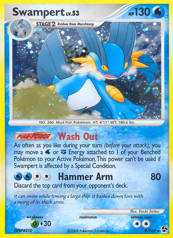 Swampert #9 card image