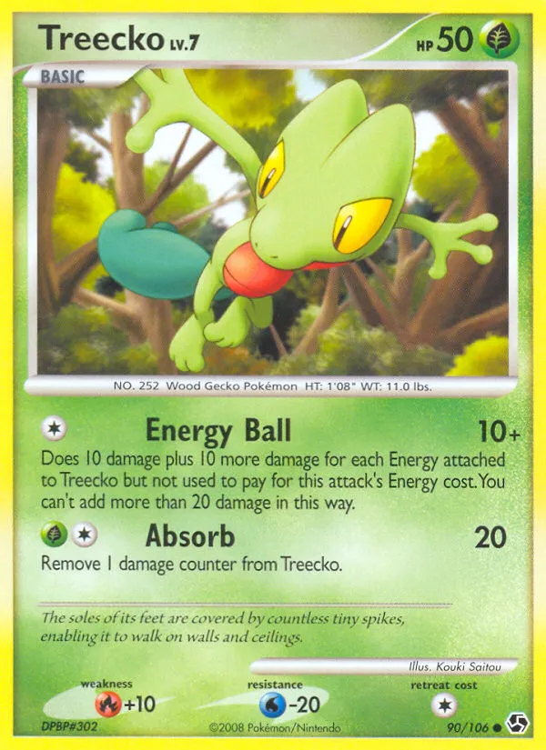 Treecko card image
