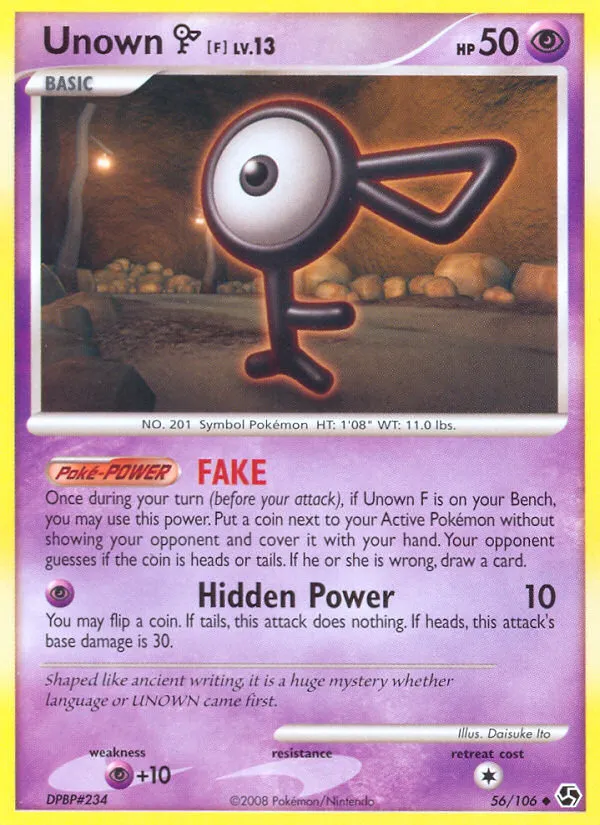 Unown [F] card image
