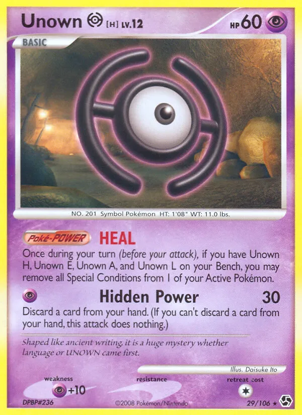 Unown [H] card image