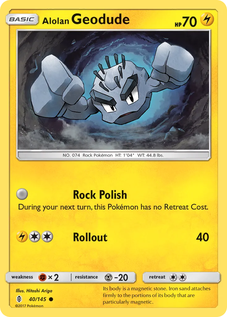 Alolan Geodude card image