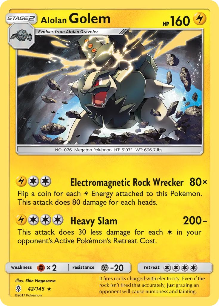 Alolan Golem card image