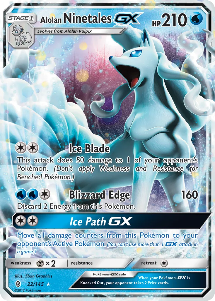 Alolan Ninetales-GX card image