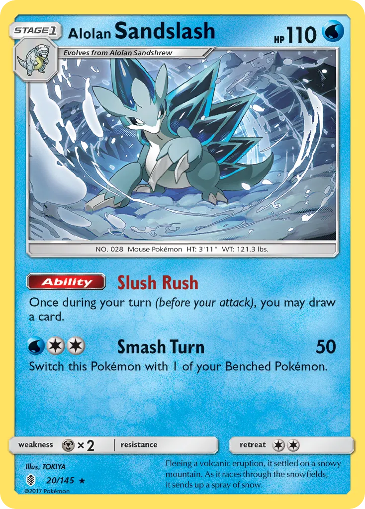 Alolan Sandslash card image