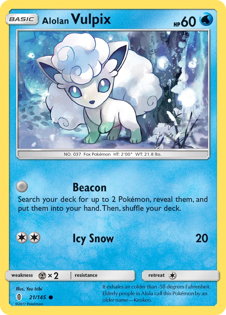 Alolan Vulpix card image