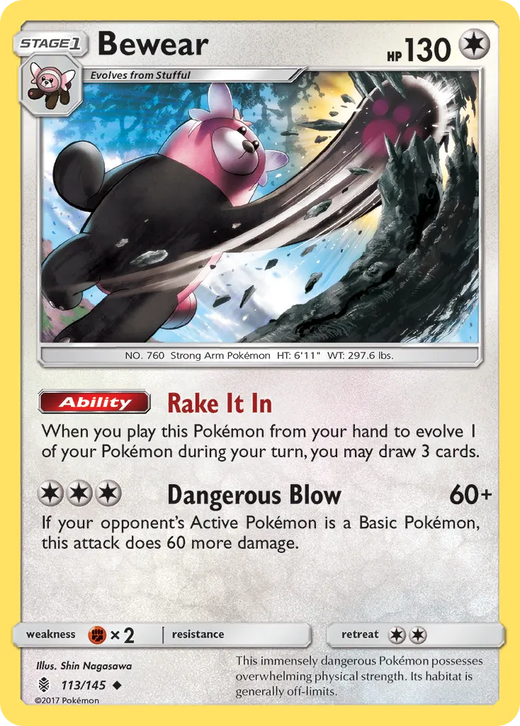 Bewear card image