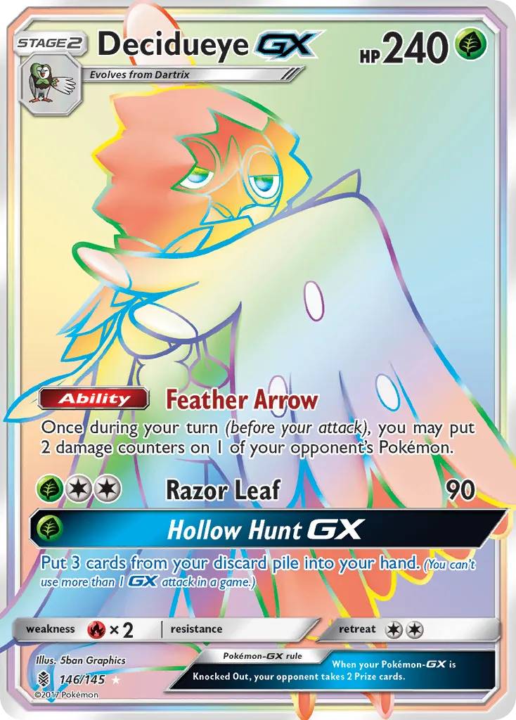 Decidueye-GX #146 card image
