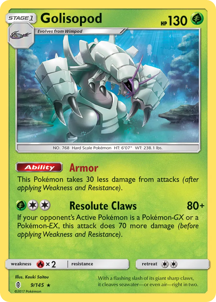 Golisopod card image