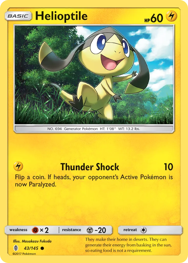 Helioptile card image