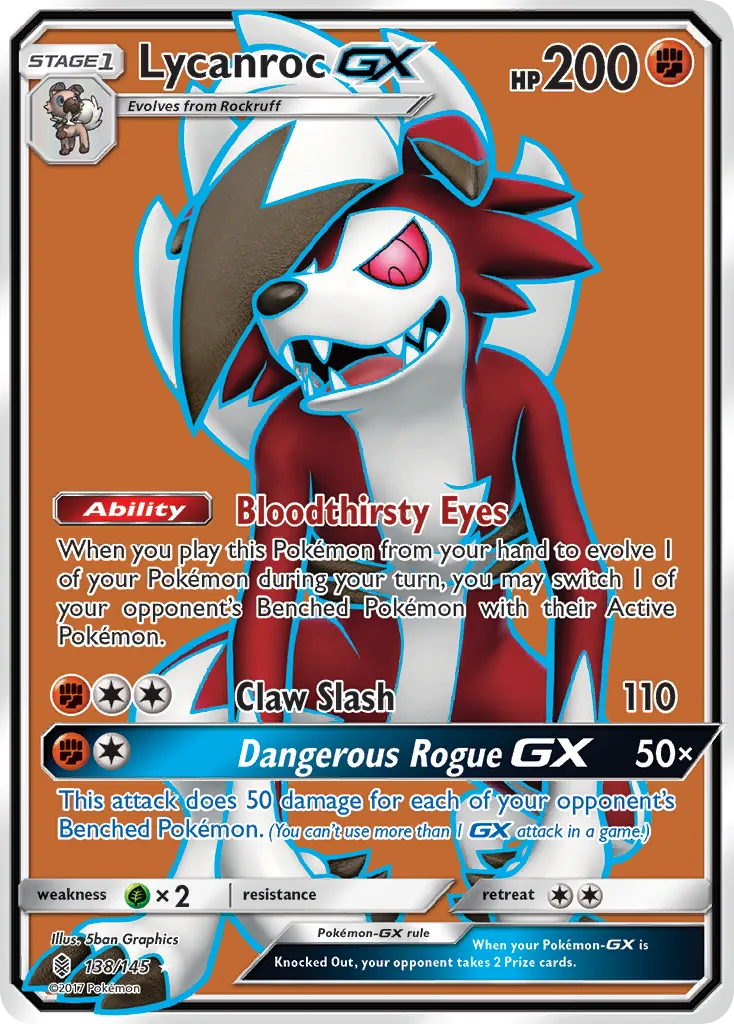 Lycanroc-GX card image