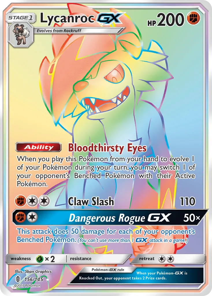 Lycanroc-GX card image