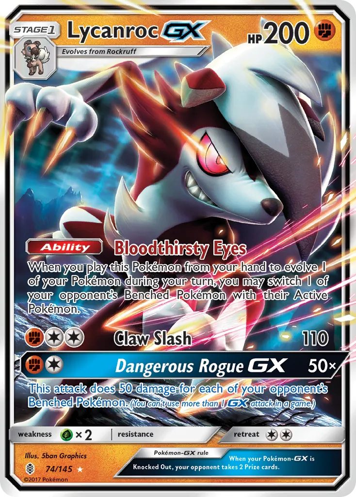 Lycanroc-GX card image
