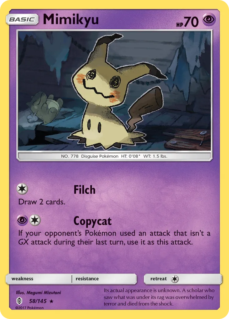 Mimikyu card image