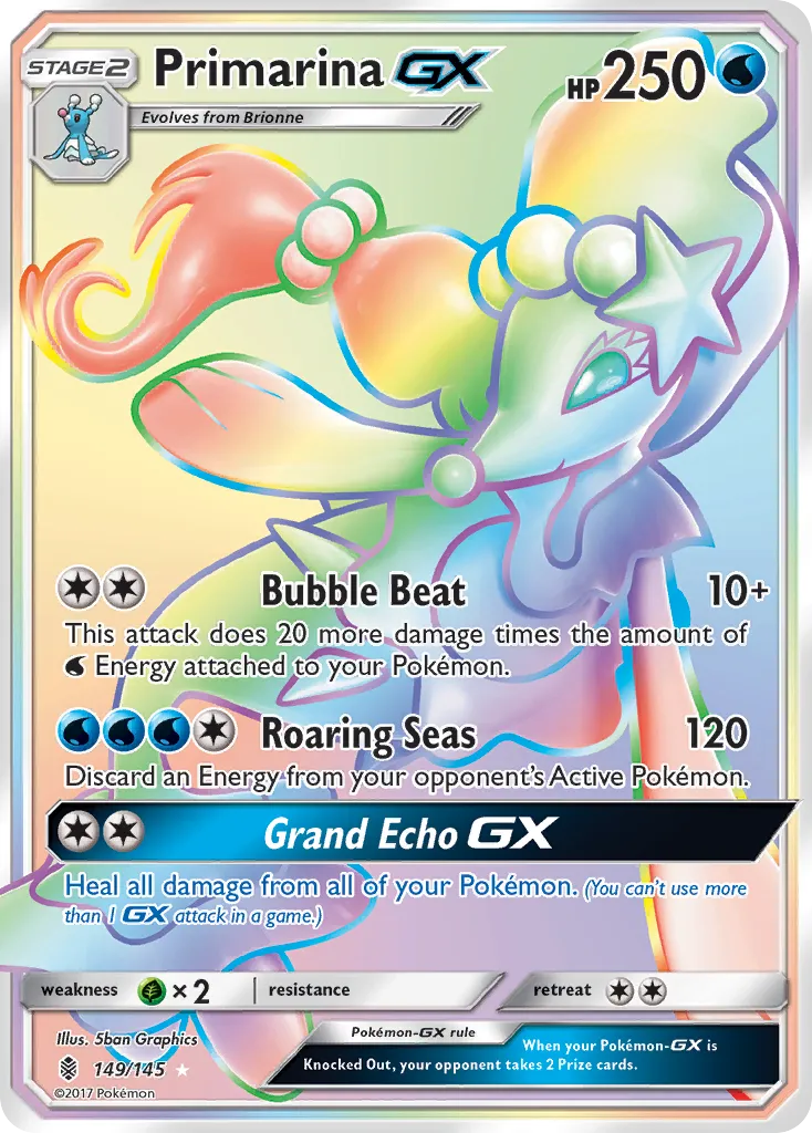 Primarina-GX #149 card image
