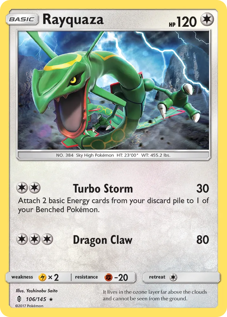 Rayquaza card image