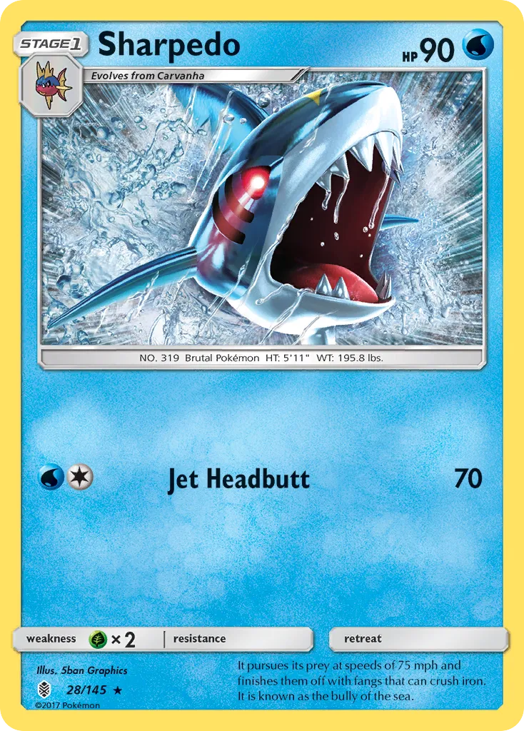 Sharpedo card image
