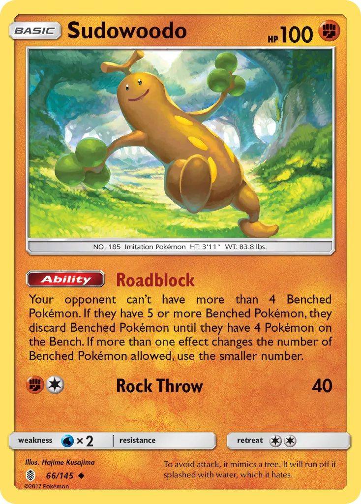 Sudowoodo card image