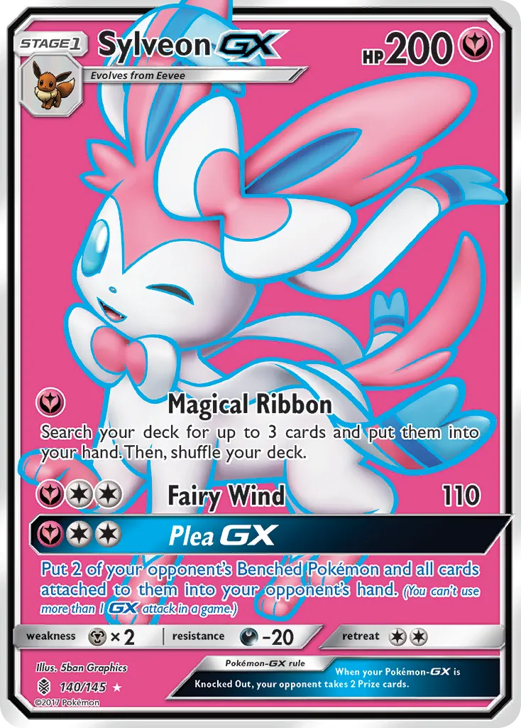 Sylveon-GX #140 card image