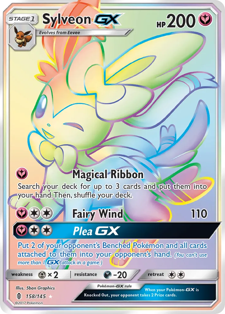 Sylveon-GX #158 card image