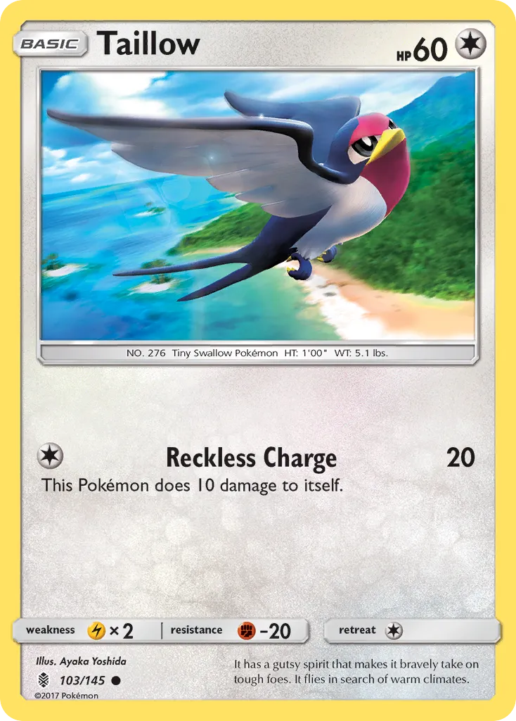 Taillow card image