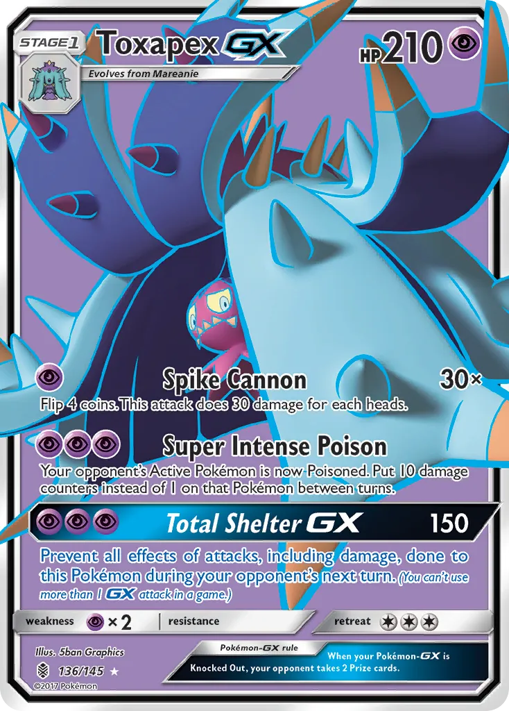 Toxapex-GX card image