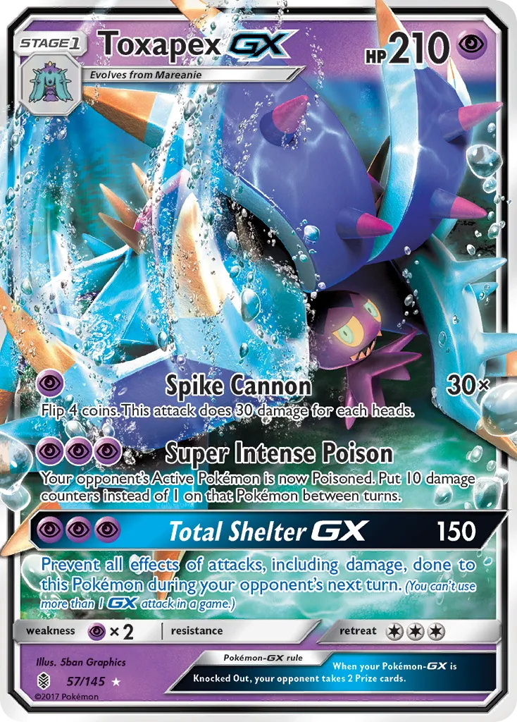 Toxapex-GX card image