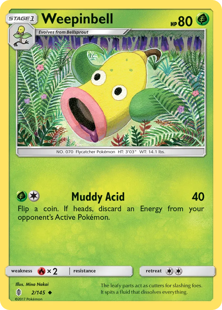 Weepinbell card image