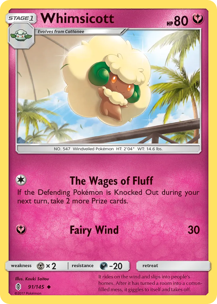 Whimsicott card image