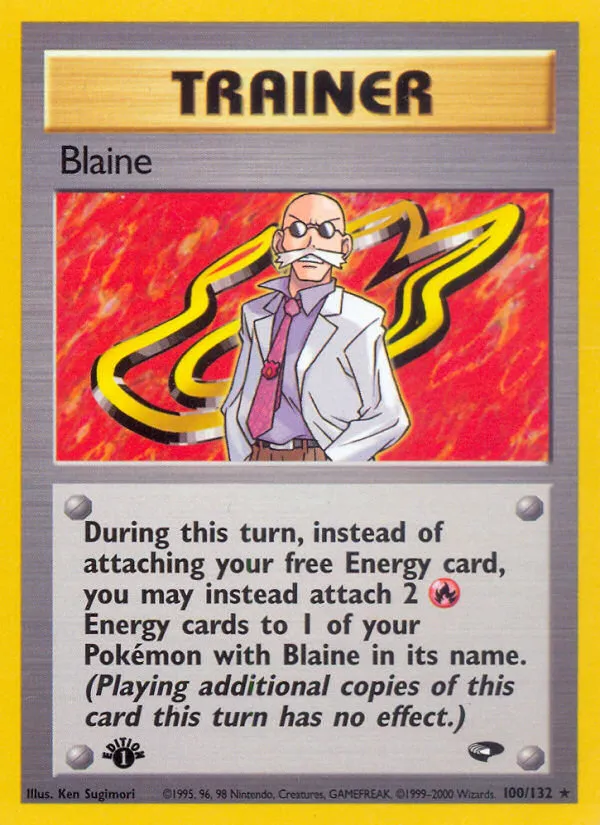Blaine card image