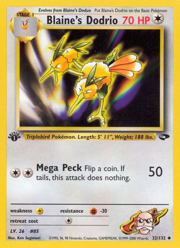 Blaine's Dodrio card image